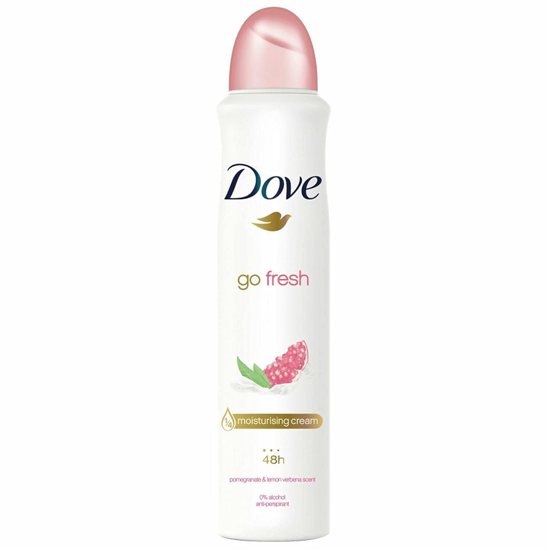 8711600786257 اسپری دئودورانت داو Dove زنانه مدل Go Fresh رایحه انار و برگ لیمو - Image 1